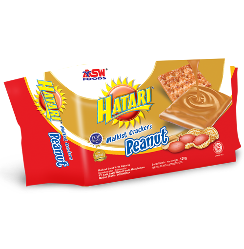 Hatari Malkist Crackers Peanut 120 gr